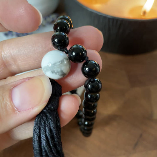 Pocket of Peace - Black Onyx Mini Meditation Beads
