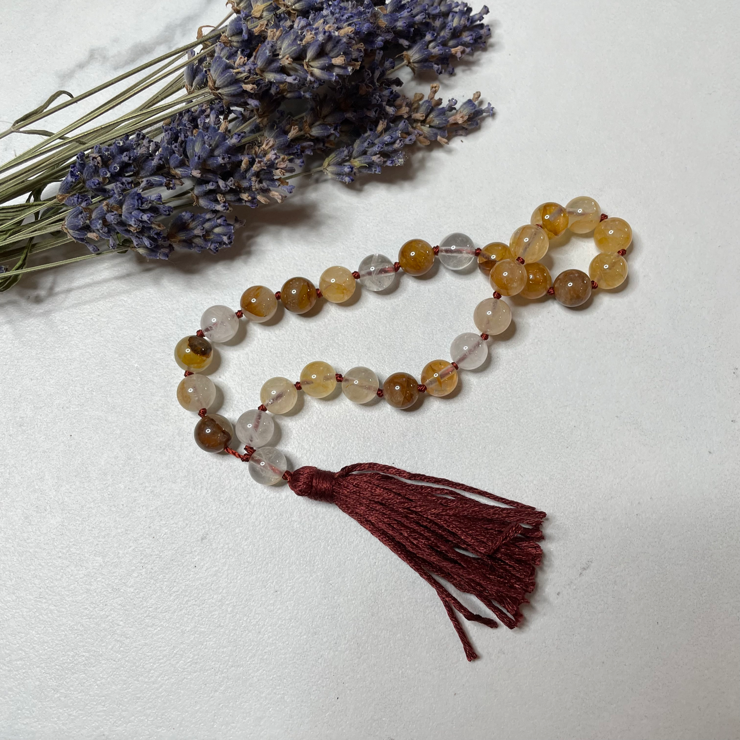 Pocket of Peace: Golden Healer Meditation Beads
