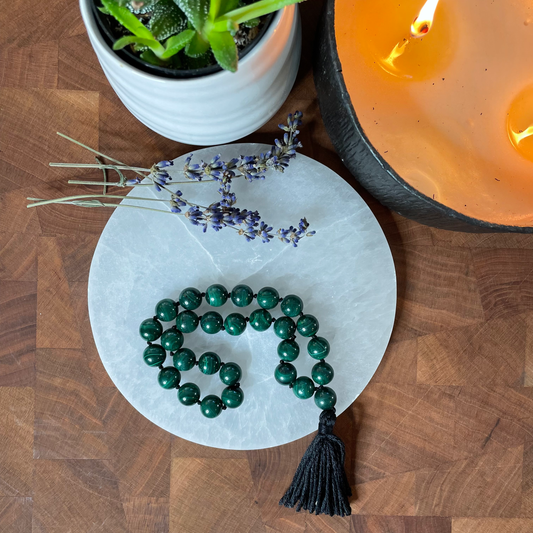 Pocket of Peace - Malachite Mini Meditation Beads