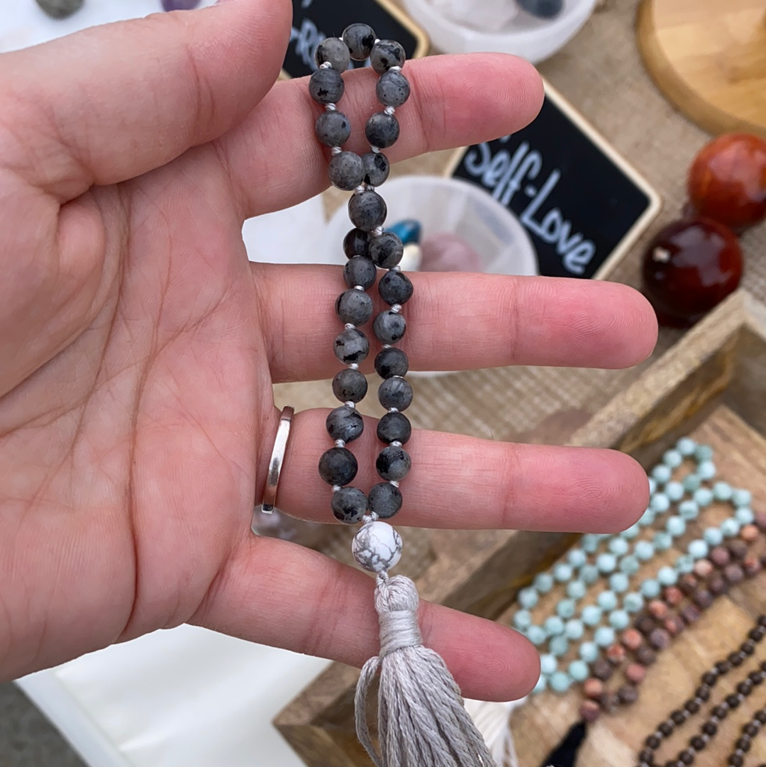 Pocket of Peace - Labradorite Mini Meditation Beads