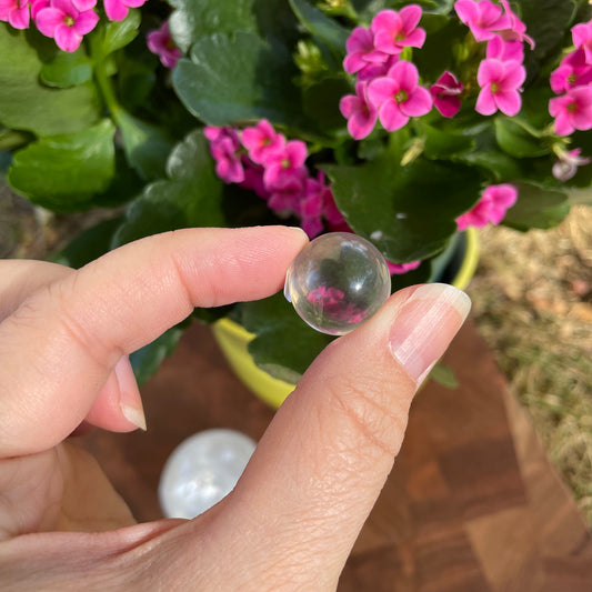 Clear Quartz marbles
