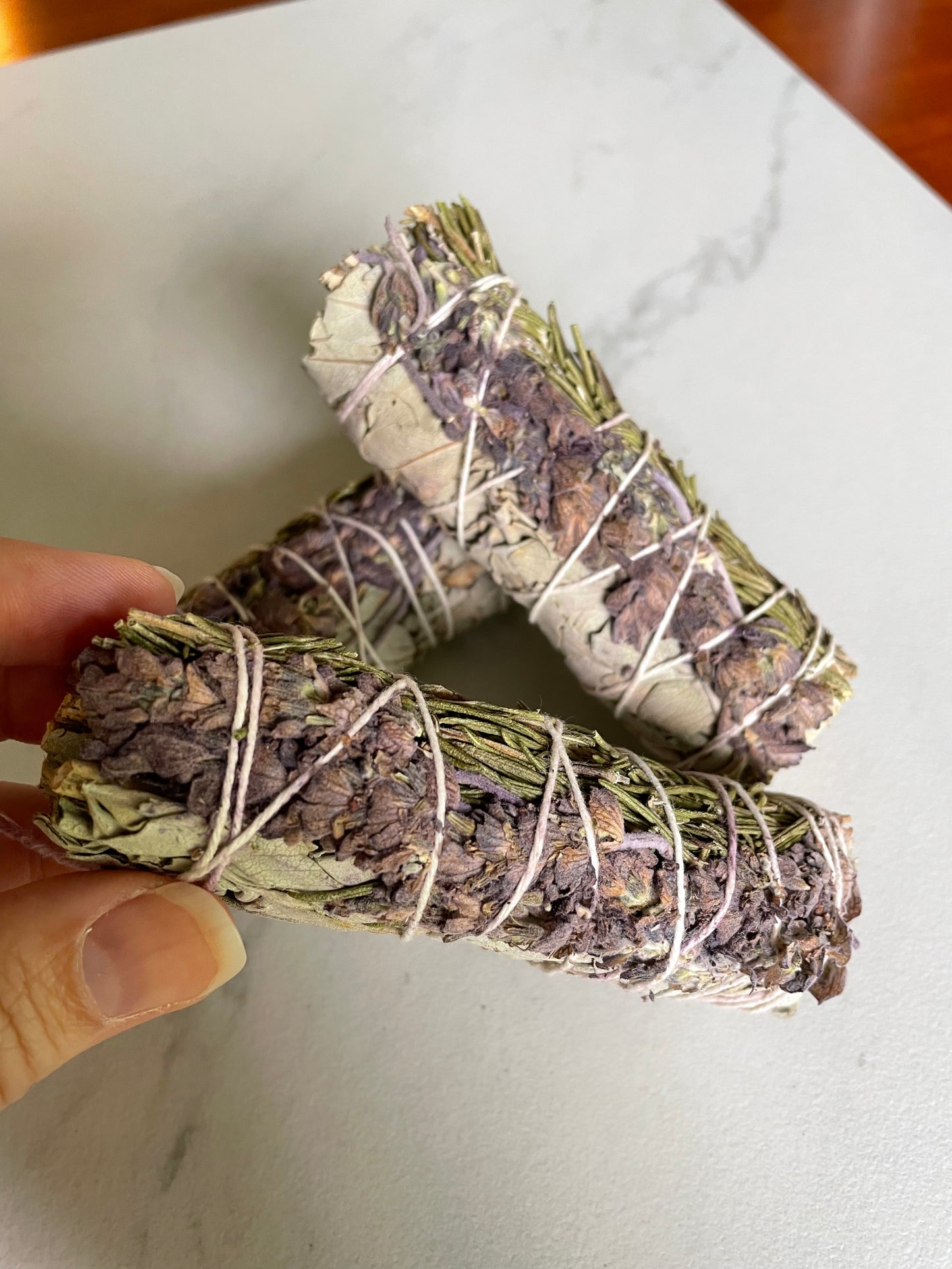 Lavender with Rosemary and White Sage Bundles